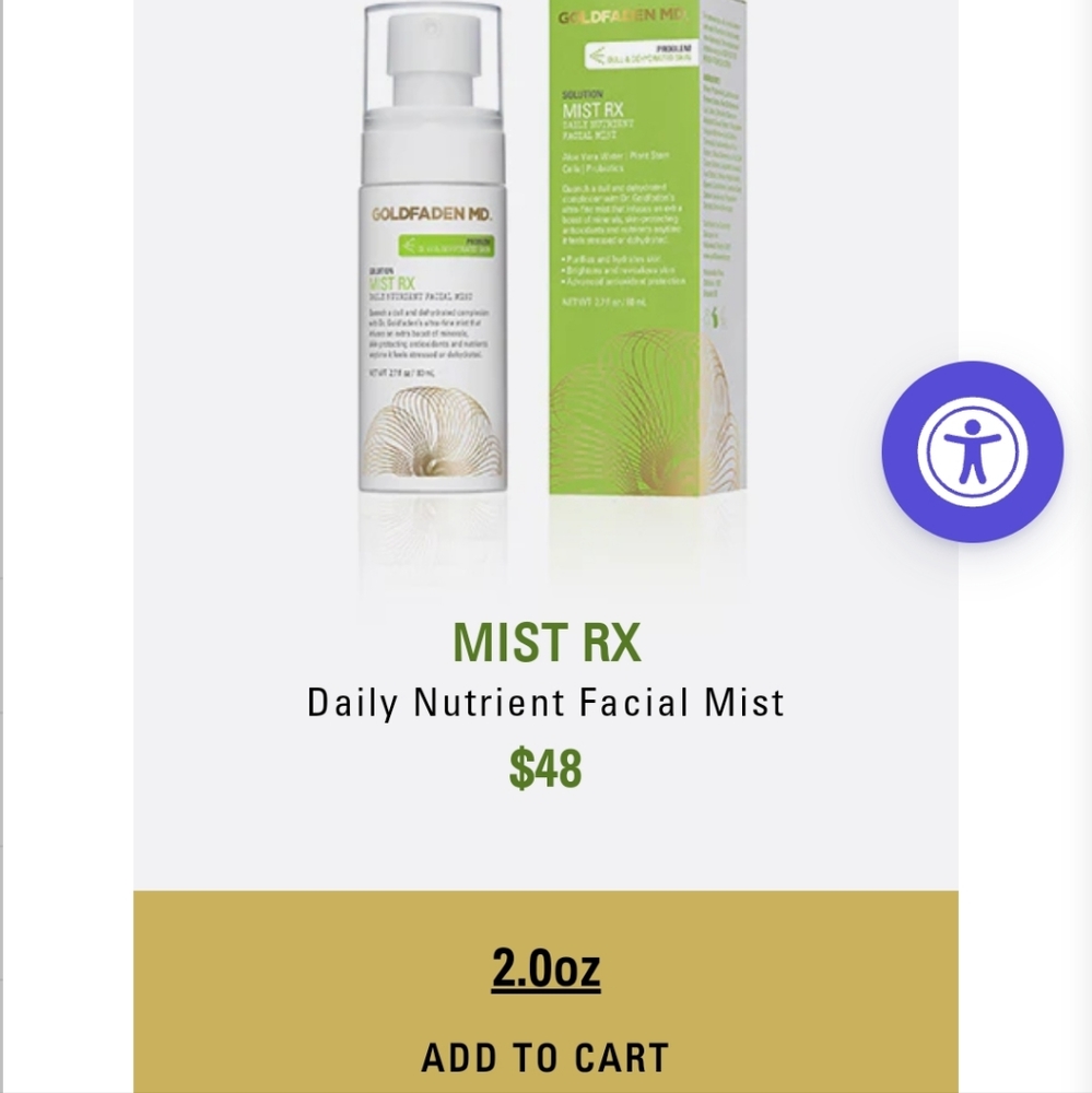 Goldfaden MD Mist RX Facial Mist (2 fl oz/ 60ml)